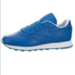 Women's Reebok Classic Leather- Blue